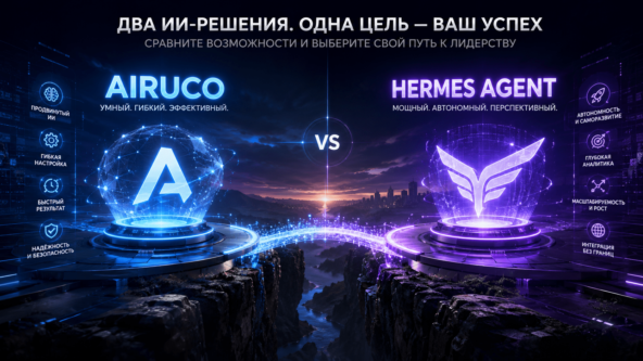 Airuco vs Hermes Agent: сравнение AI-агентов в 2026 году