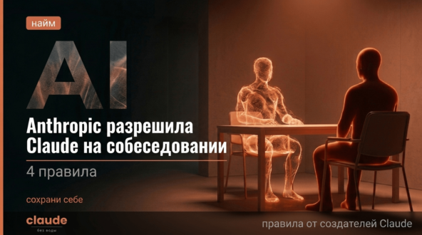 Anthropic официально разрешила применять Claude на собеседованиях в саму Anthropic. Вот четыре правила