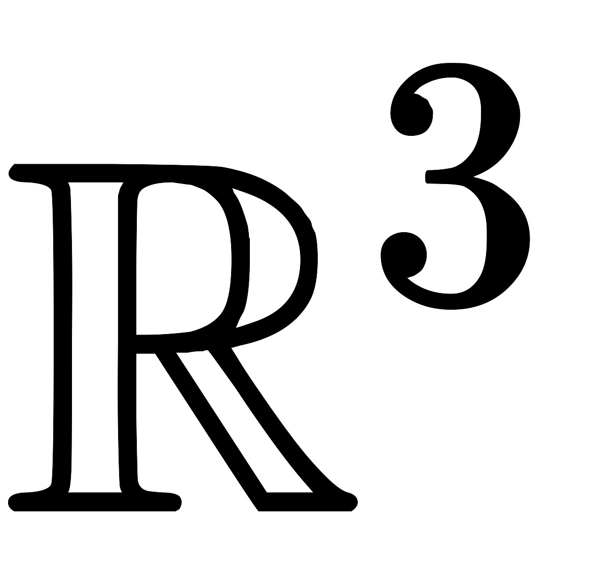 mathbb{R}^3