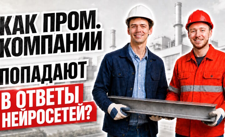 Как промышленные компании попадают в ответы нейросетей: данные годового исследования в металлообработке и машиностроении