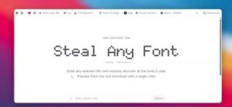 Забираем любые шрифты с сайтов — забираем бесплатный инструмент Font…