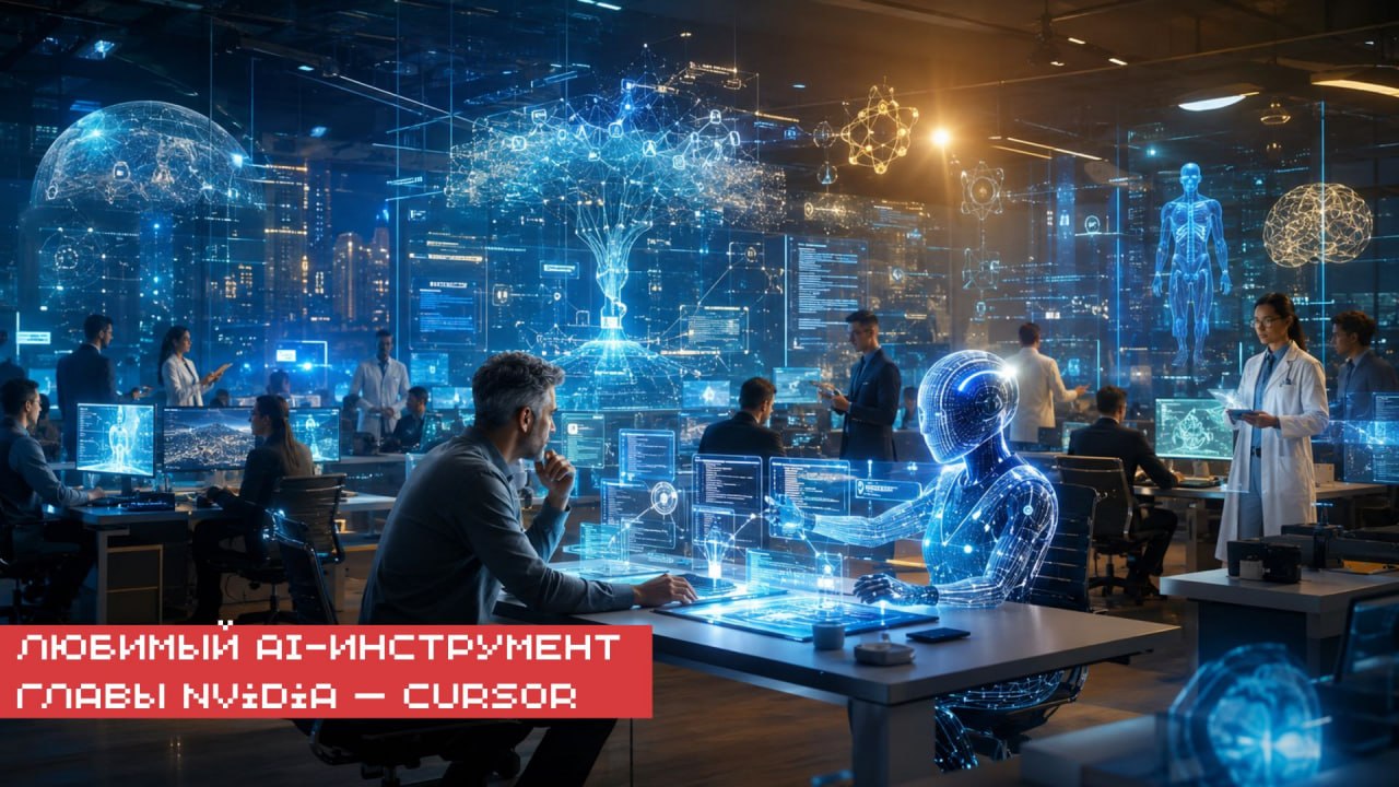‼️ Генеральный директор Jensen Huang рассказал, что его любимый AI-продукт…