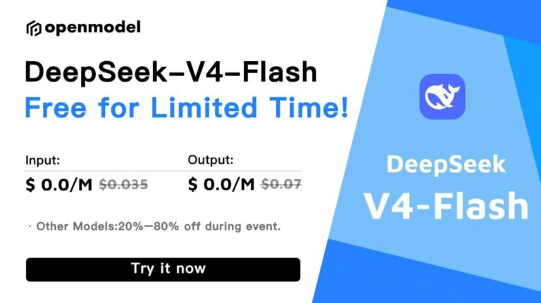 DeepSeek-V4-Flash раздают бесплатно по API DeepSeek-V4-Flash временно открыли для бесплатного…