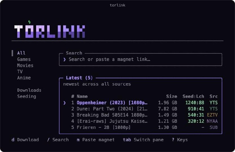 Опенсорсный клиент Torlink для автоматизации загрузок Забираем любые открытые файлы…