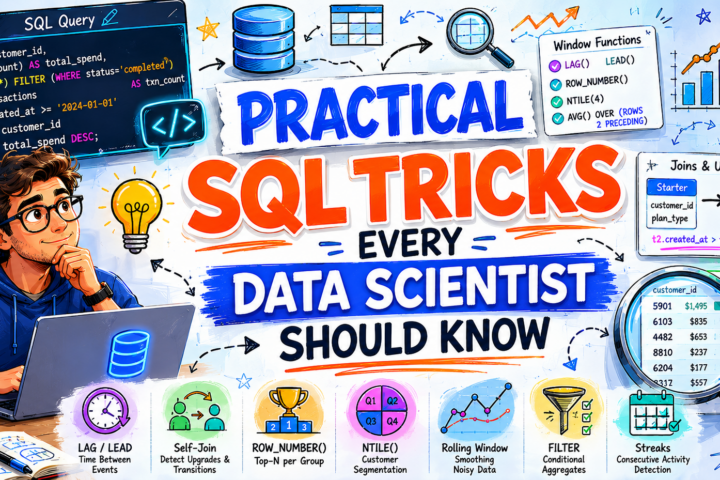 Практические приемы работы с SQL, которые должен знать каждый специалист по анализу данных.
