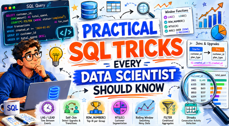 Практические приемы работы с SQL, которые должен знать каждый специалист по анализу данных.