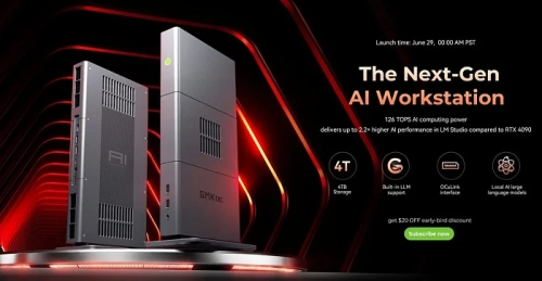 Мини-ПК GMKtec EVO-X3 включает AMD Ryzen AI MAX+ 395 и 128 Гбайт оперативной памяти
