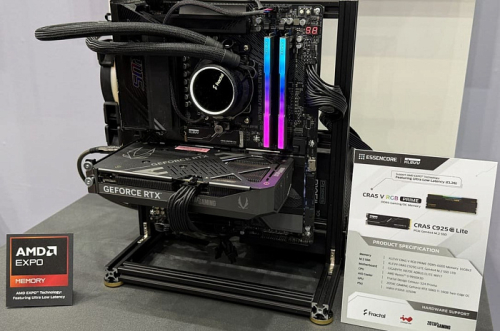 Оперативная память KLEVV CRAS V&alpha; RGB с завода достигает скорости работы 10000 MT/s
