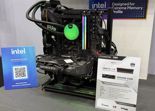 Оперативная память KLEVV CRAS V&alpha; RGB с завода достигает скорости работы 10000 MT/s