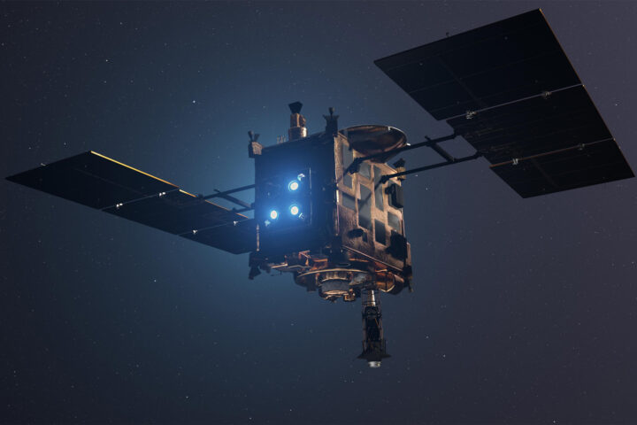 paper asteroid japan probe derelict spacecraft