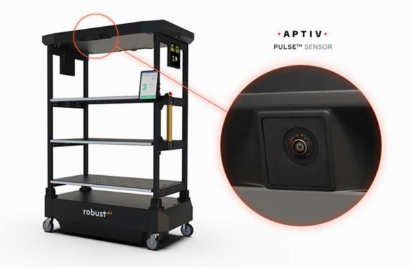 Robust.AI выбирает датчик Aptiv PULSE для местной роботы Carter третьего поколения