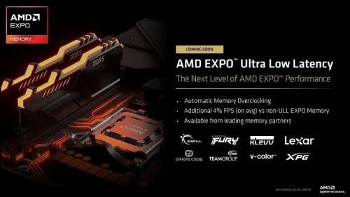 Технология разгона AMD EXPO 1.2 получила режим ультранизкой задержки