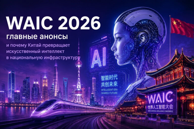 WAIC 2026: главные анонсы и почему Китай превращает искусственный интеллект в национальную инфраструктуру