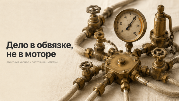 Агентный харнес: почему агент разваливается из-за обвязки, а не из-за модели