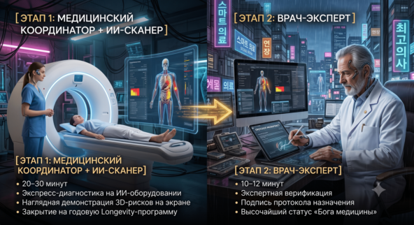 ИИ-революция в медицине: Как Южная Корея превратила технологии будущего в стандарт — и почему это перепишет рынок Longevity-клиник в России