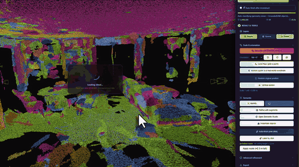 Собираем 3D-сканер комнаты из телефона, SAM, CLIP и DINOv2 23 3c69d414721b31e0d46e7dfeec8238fc