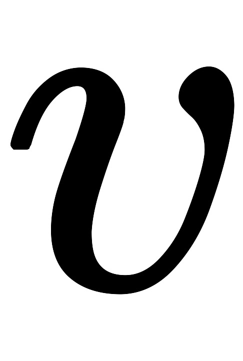 v