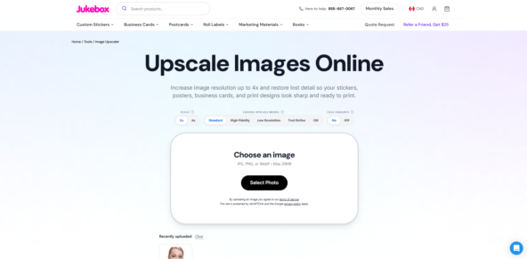 Jukebox Image Upscaler
