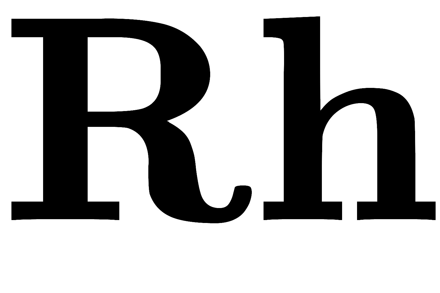 mathbf{R}mathbf{h}