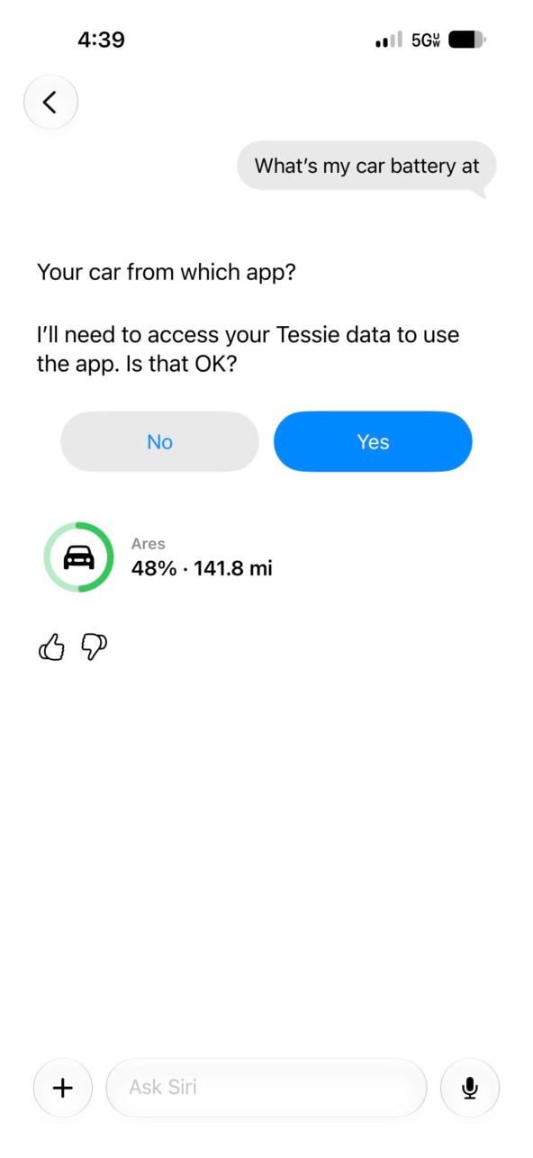 В третьей бета-версии iOS 27 нашли тестовую функцию для доступа Siri AI к сторонним приложениям