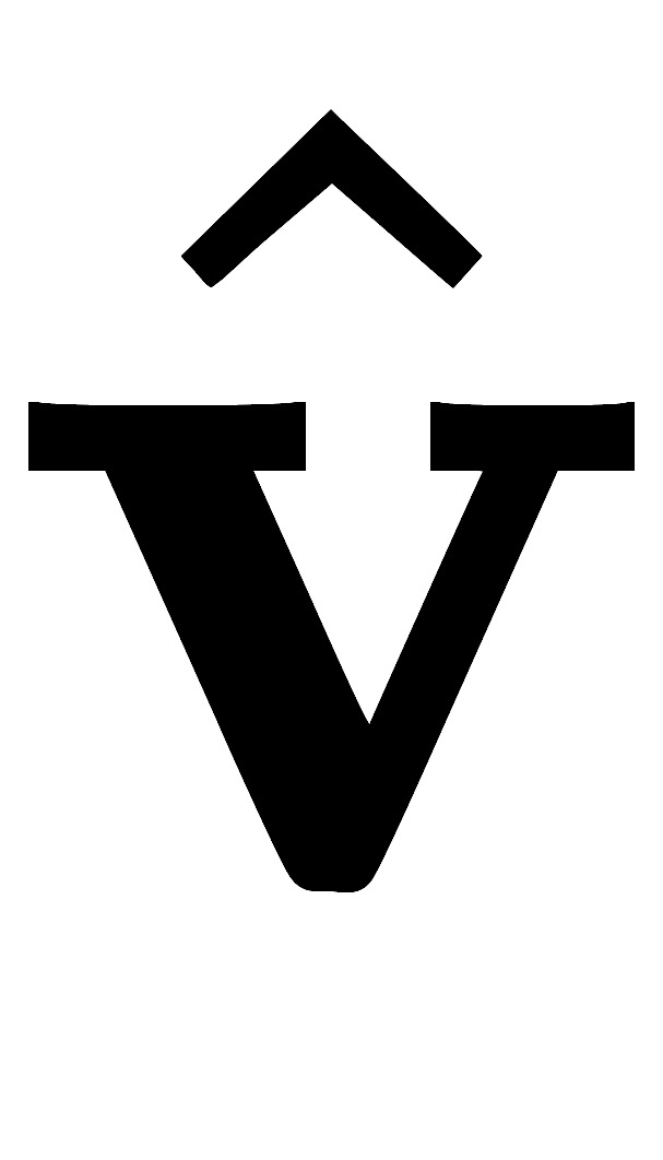 hat{mathbf{v}}