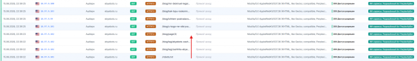 Бот Perplexity посетил robots.txt, а потом уже начал сканировать контент