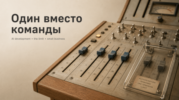 AI-разработчик вместо мини-команды: что один человек реально закрывает, а где бизнес платит дважды