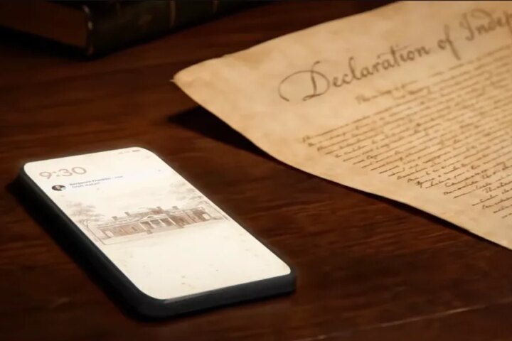 В новом рекламном ролике Google представлена интерпретация Декларации независимости, написанная с помощью искусственного интеллекта.