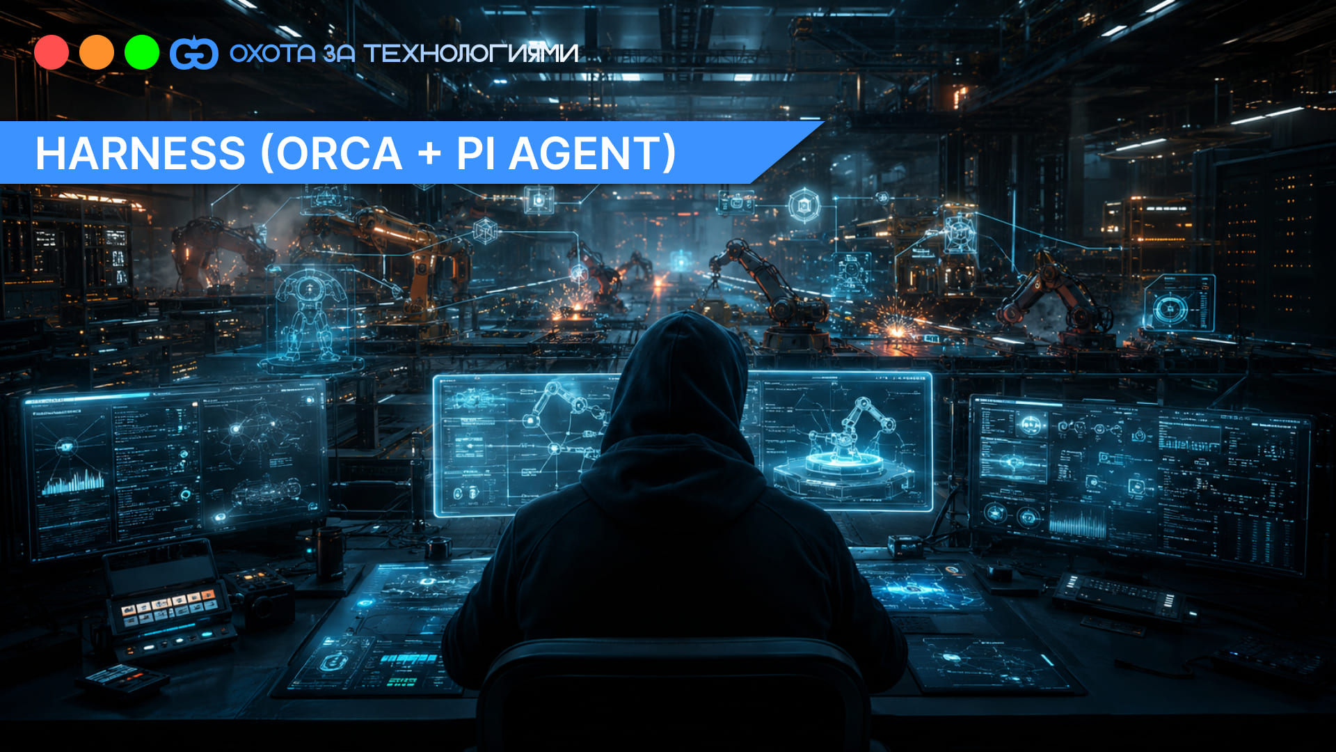 Харнесс, который мы заслужили: как я собираю AI-систему для разработки SaaS (orca + pi agent)