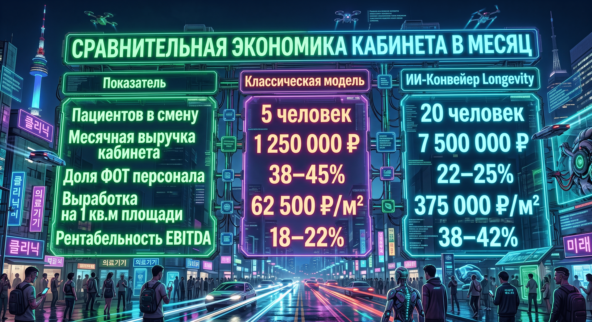 ИИ-революция в медицине: Как Южная Корея превратила технологии будущего в стандарт — и почему это перепишет рынок Longevity-клиник в России