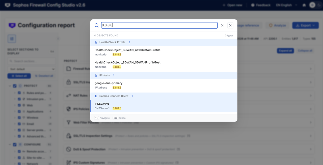 Представляем Sophos Firewall Config Studio 2.6 2 b502d1191cdd644380eb5138ce57d83a