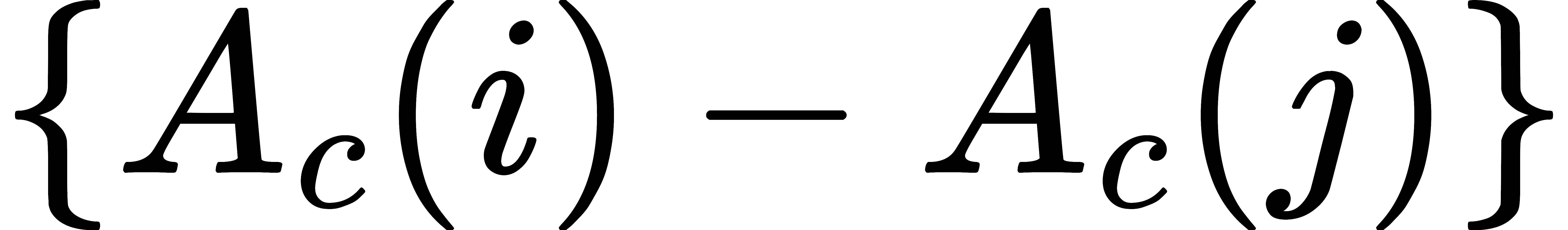 {A_c(i) - A_c(j)}
