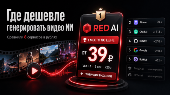 Сколько стоит сгенерировать видео нейросетью в 2026: сравнили цены 8 сервисов в рублях