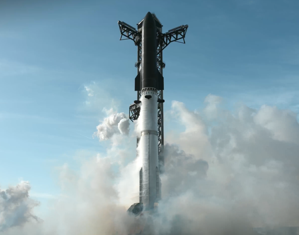 Компания SpaceX внезапно прервала второй запуск Starship V3 после запуска двигателя.