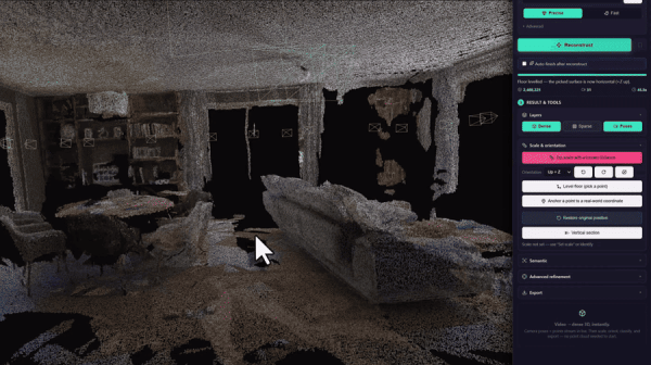 Собираем 3D-сканер комнаты из телефона, SAM, CLIP и DINOv2 15 f1abd04909f263d4cbb71e3e3072add6