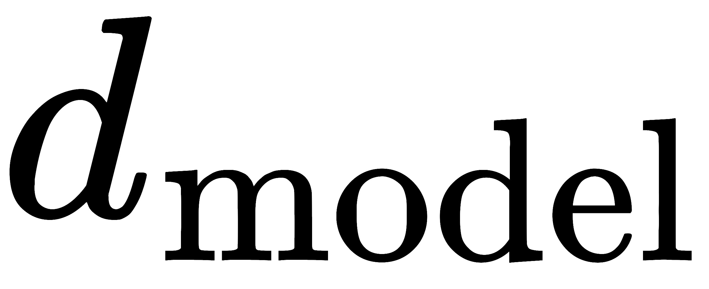 d_text{model}