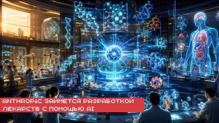 🚨 Anthropic объявила о запуске собственной программы по разработке лекарств….