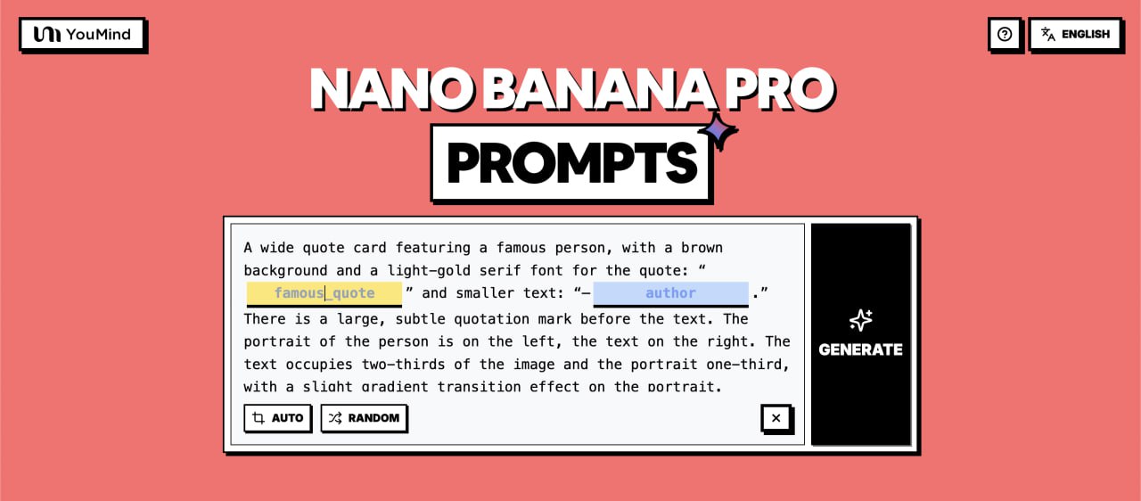 500+ отборных промтов для Nano Banana Pro с картинками, мульти-язычной…