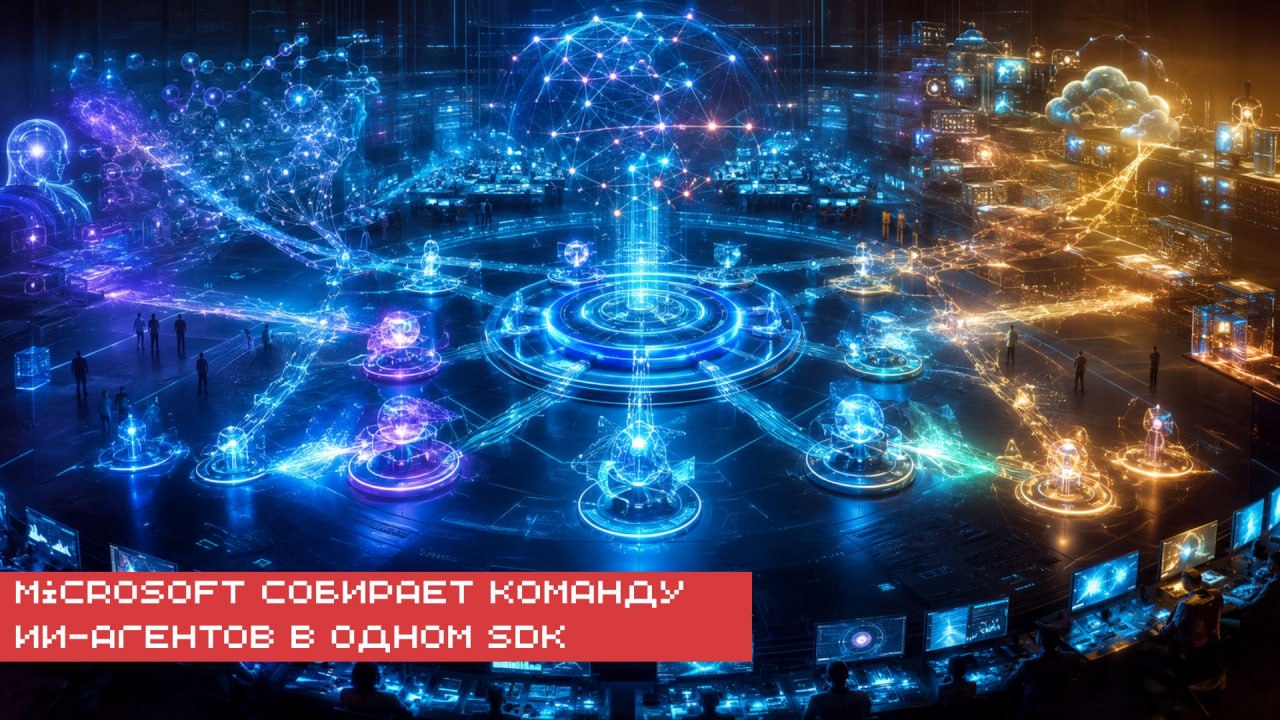 📁 Microsoft выкатила AI Agent Framework — и это серьёзная…