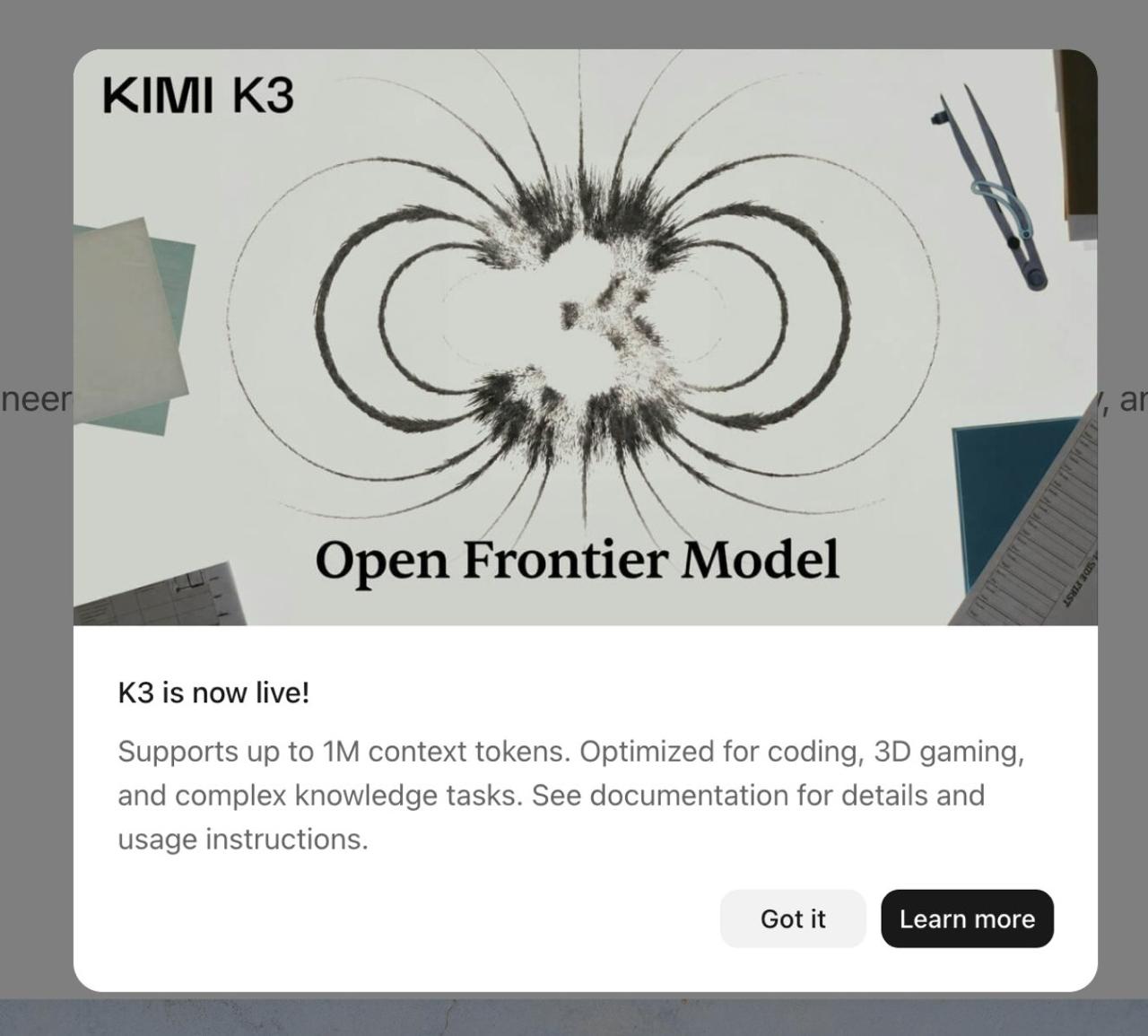 Kimi K3 уже появилась в Kimi Code CLI В документации…