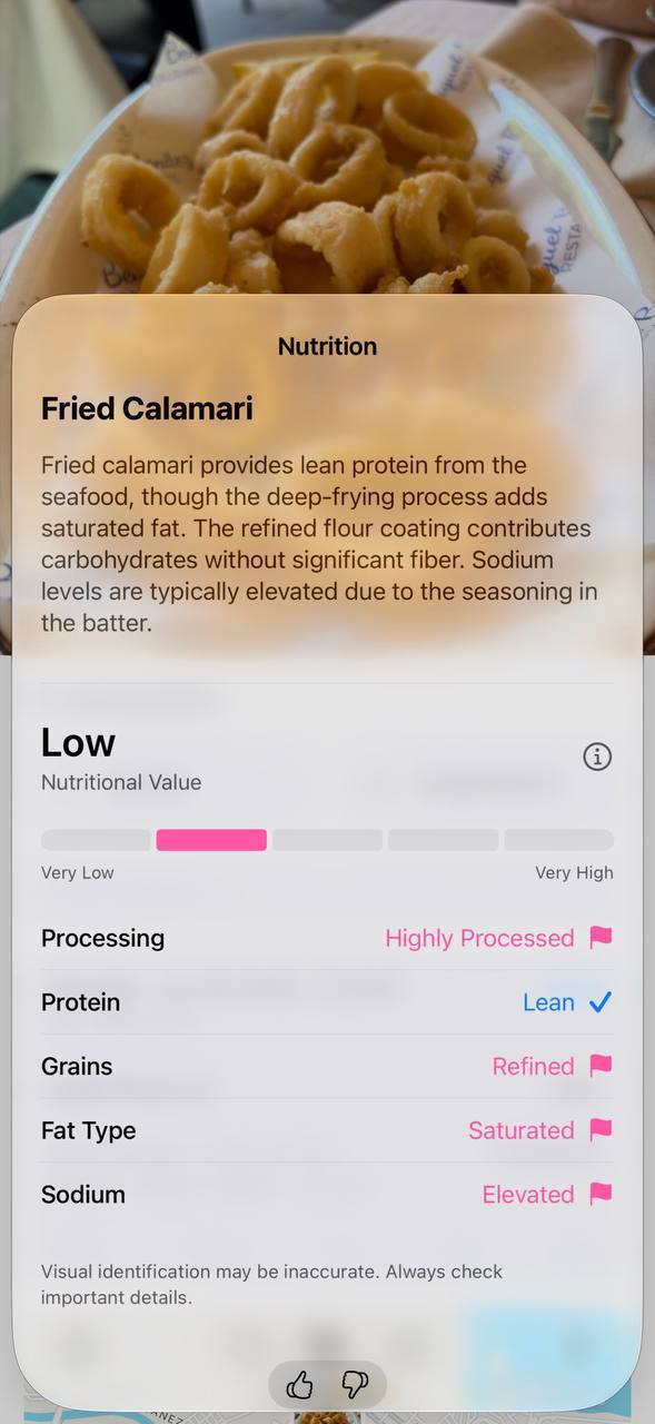 iPhone будет считать калории по фото еды В iOS 27…