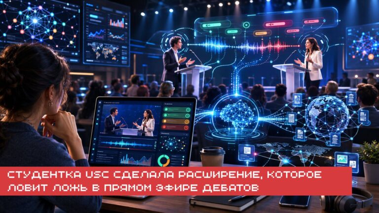 Риша Панигрихи из USC создала InTruth — браузерное расширение, которое…