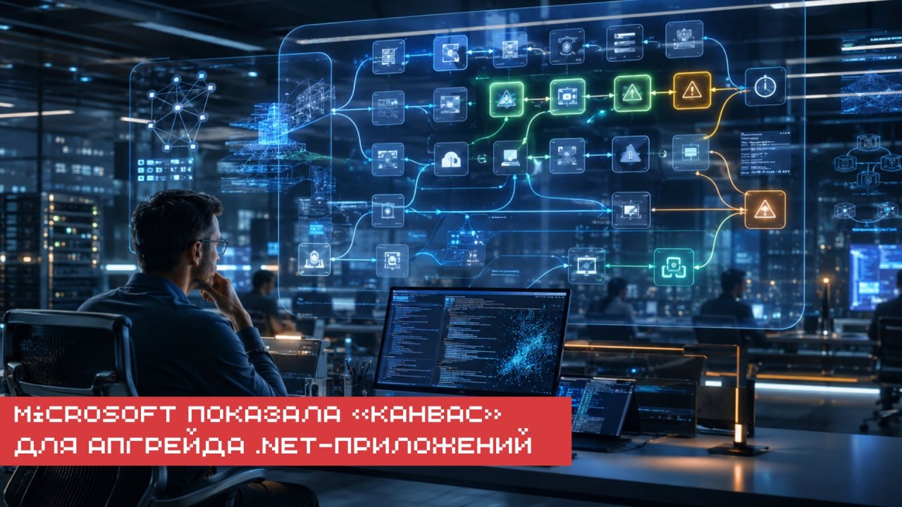 Microsoft выкатила в приложении GitHub Copilot интерактивный «upgrade canvas»…
