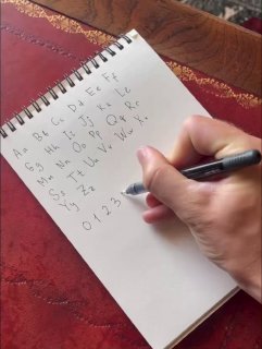 Теперь свой почерк можно превратить в шрифт через Claude Code…