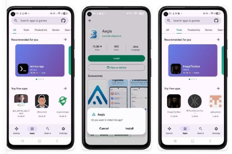 GitHub превратили в полноценный Google Play — вышло приложение RepoStore,…