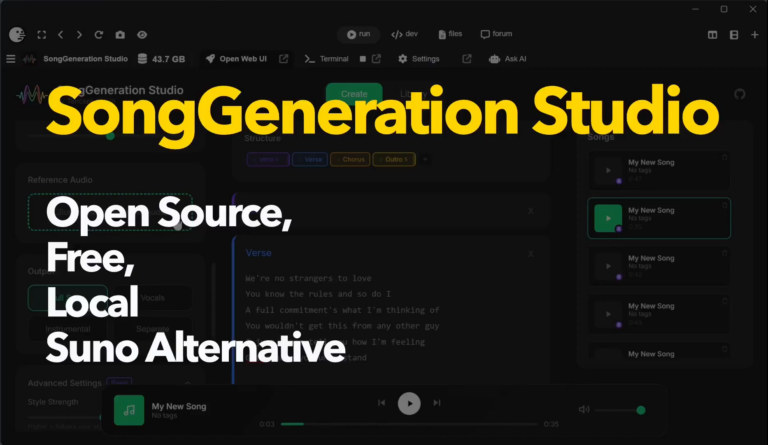 Бесплатная альтернатива Suno для генерации песен Нашли SongGeneration Studio —…