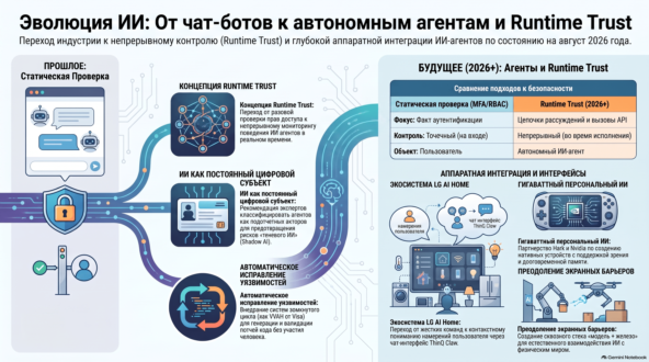 Дайджест ИИ: Концепция Runtime Trust для агентов, экосистема AI Home от LG на IFA 2026, фреймворк VVAH от Visa и гигаваттный альянс Hark с Nvidia