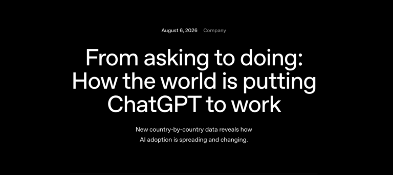 От вопросов к действиям: как мир использует ChatGPT | OpenAI