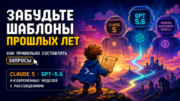 Забудьте шаблоны прошлых лет — как правильно составлять запросы для Claude 5, GPT-5.6 и современных моделей с рассуждениями
