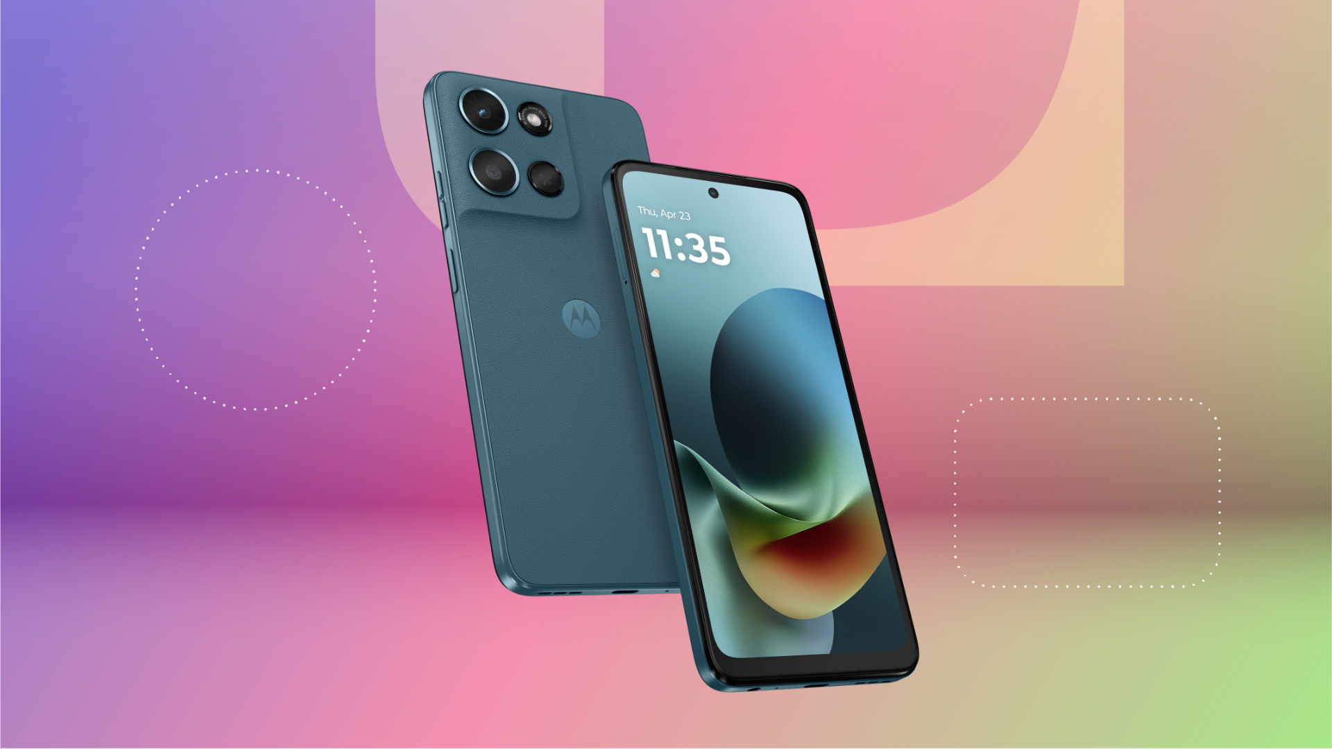 Moto G Play на фоне сайта CNET.